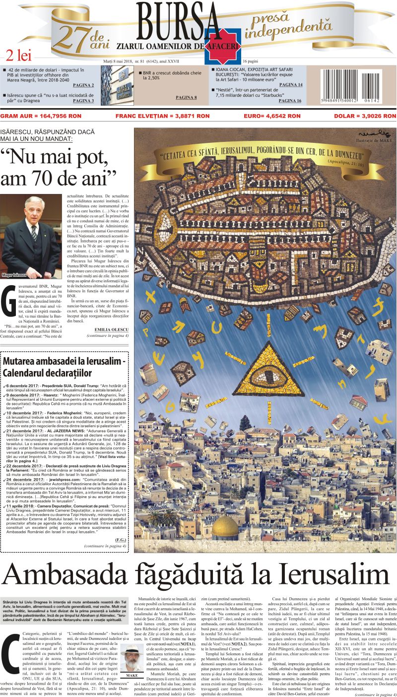Ediţia din 08.05.2018
