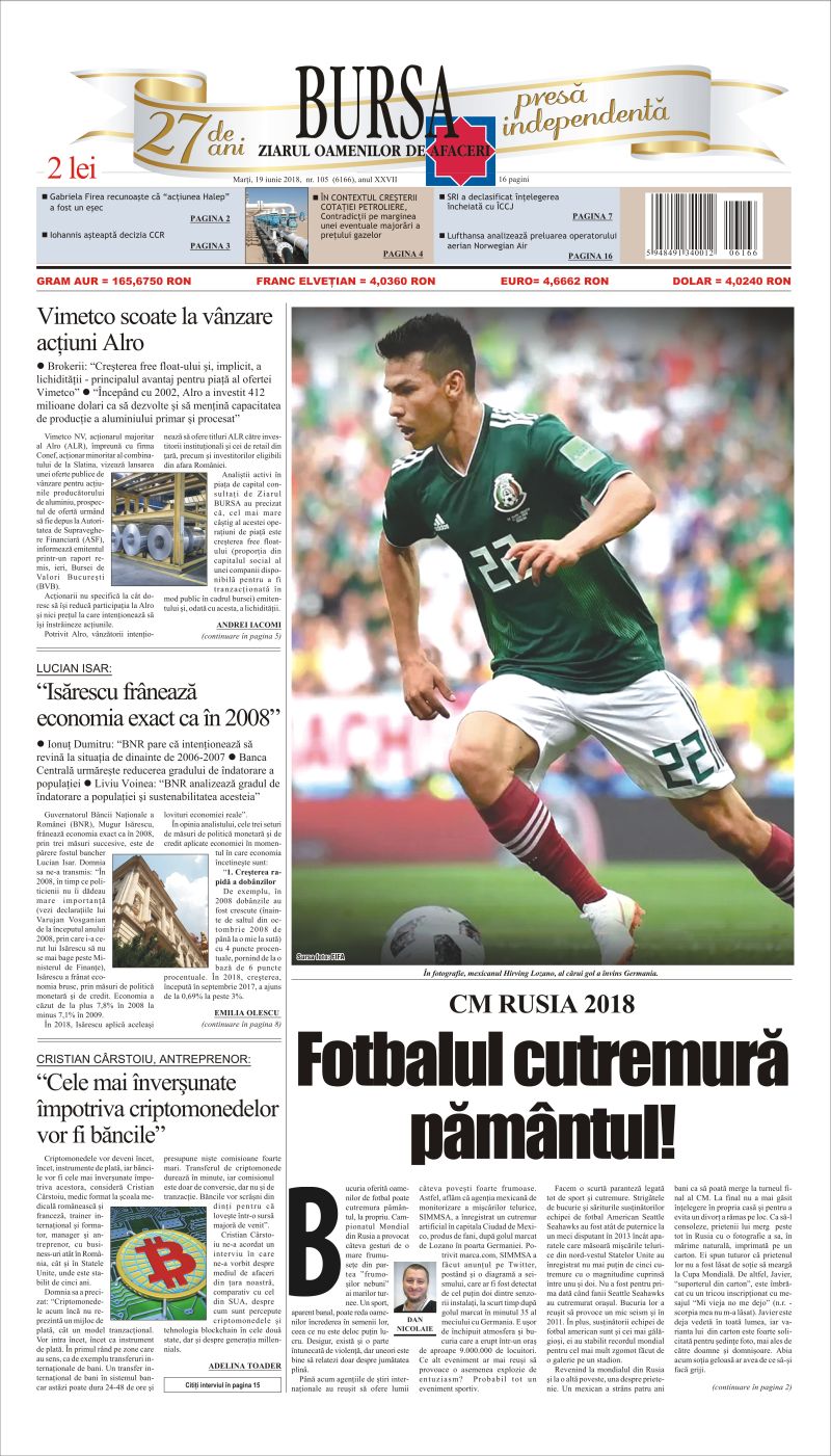 Ediţia din 01.05.2025