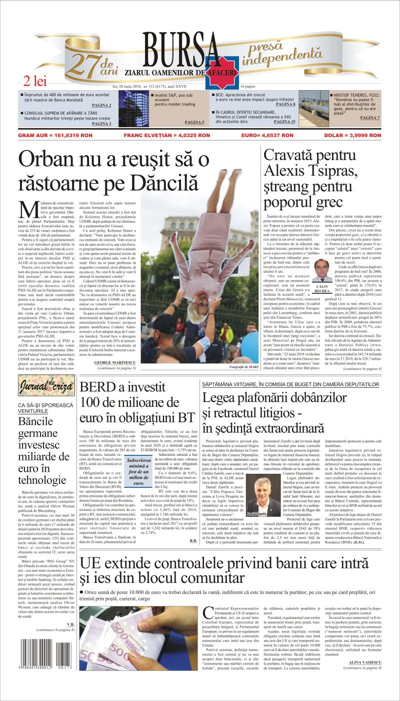 Ediţia din 13.07.2026