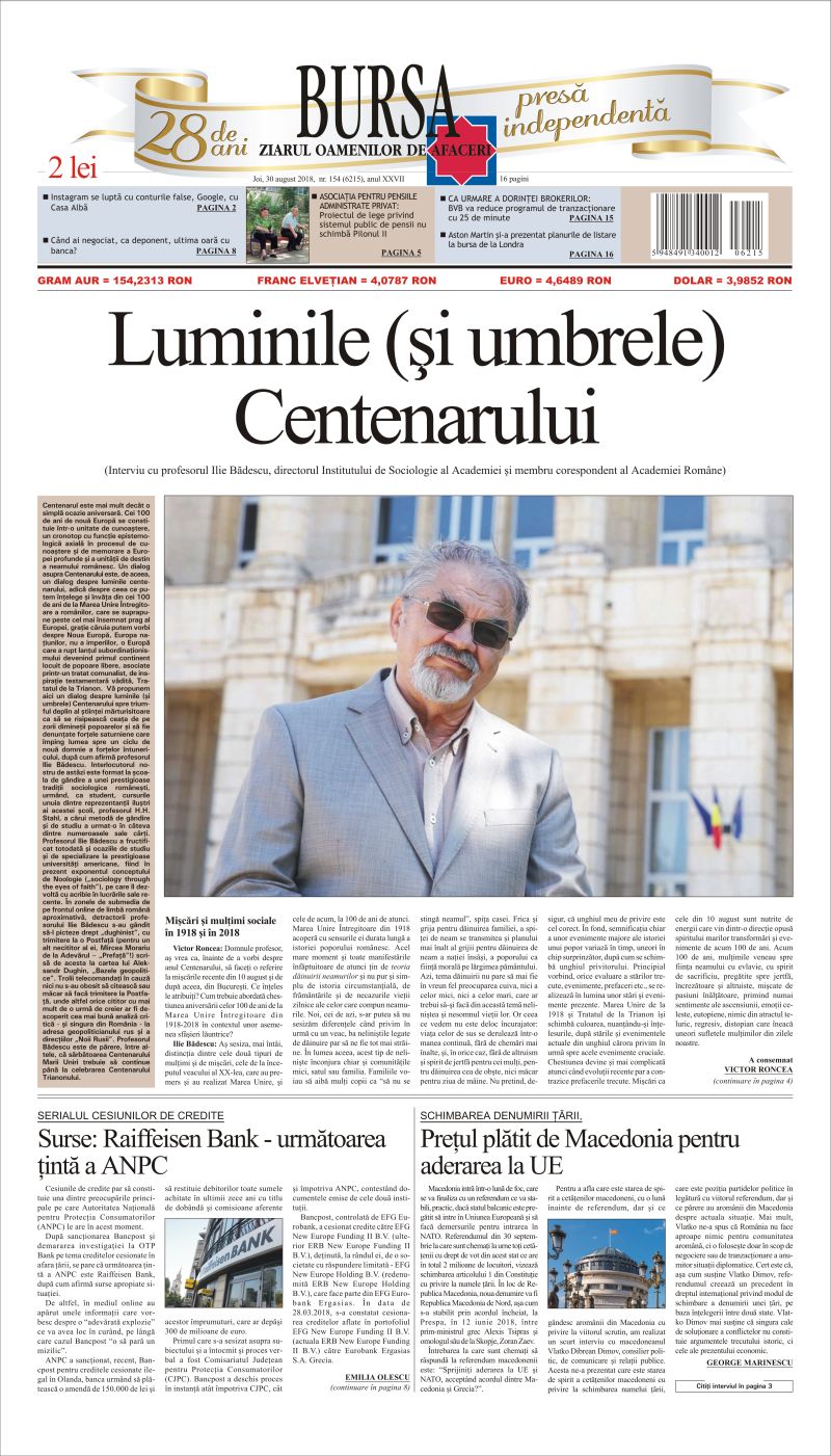 Ediţia din 28.07.2026