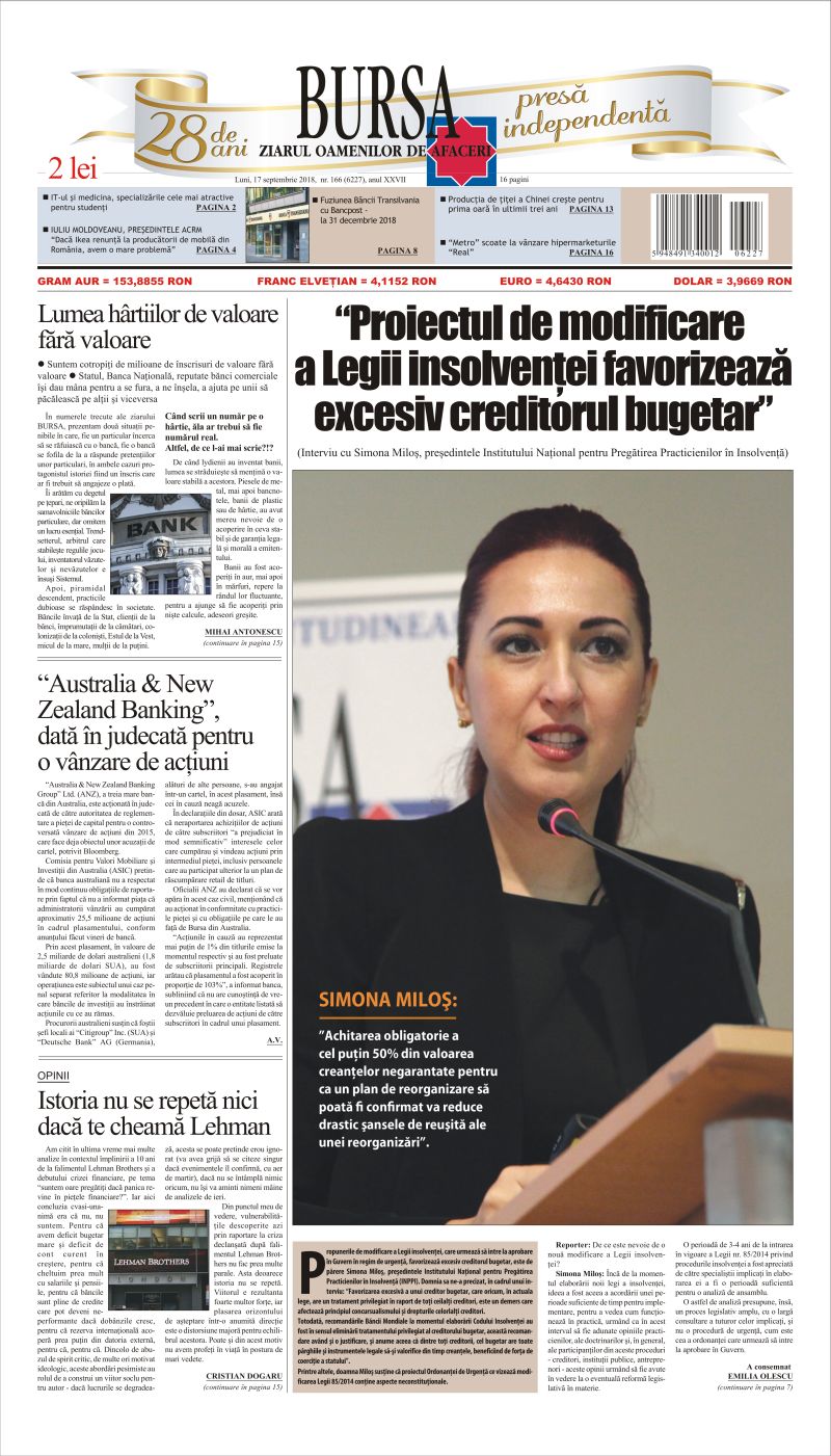 Ediţia din 17.09.2018