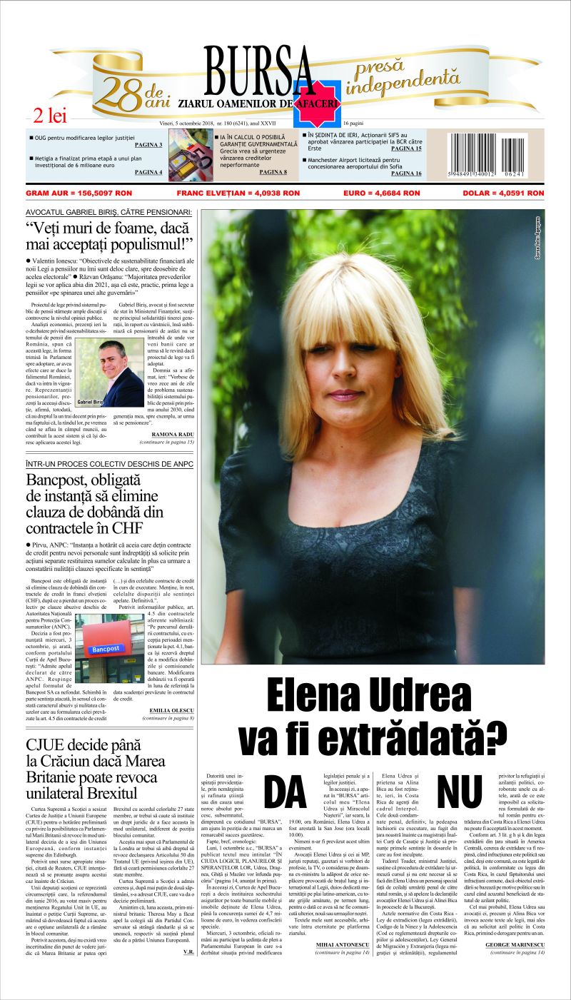 Ediţia din 01.05.2025