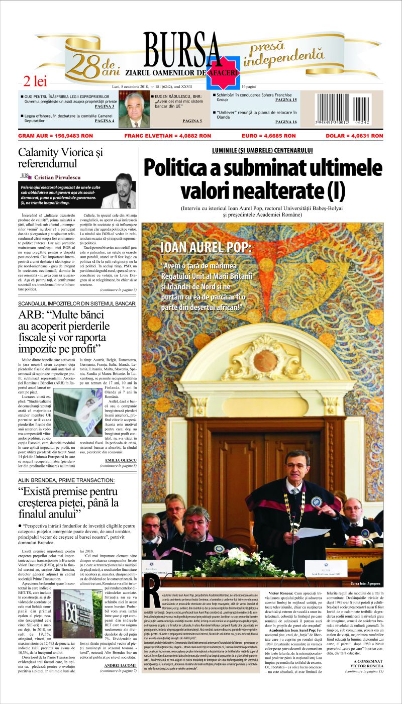 Ediţia din 01.05.2025