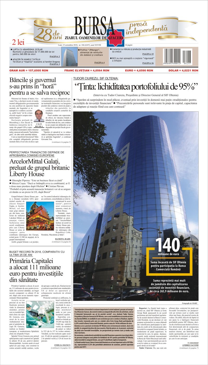 Ediţia din 01.05.2025