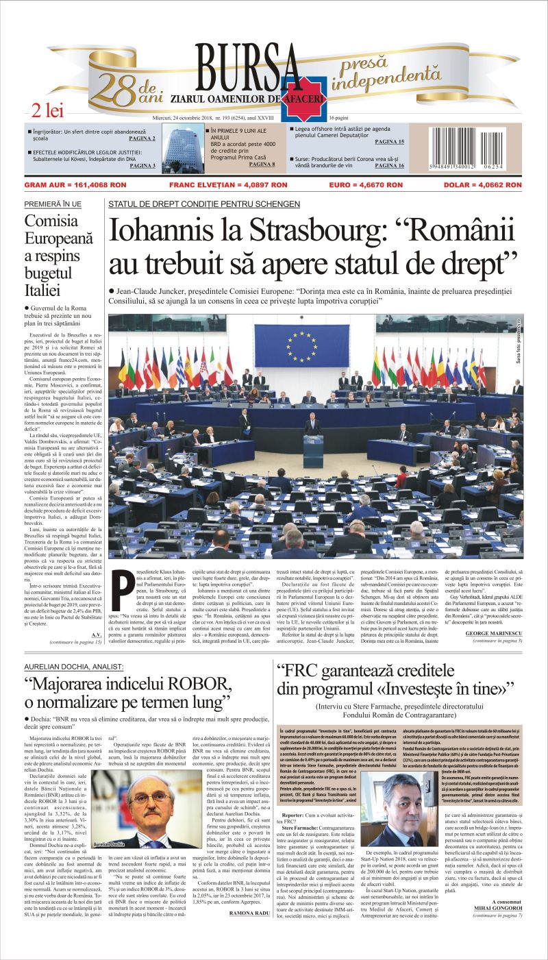Ediţia din 01.05.2025
