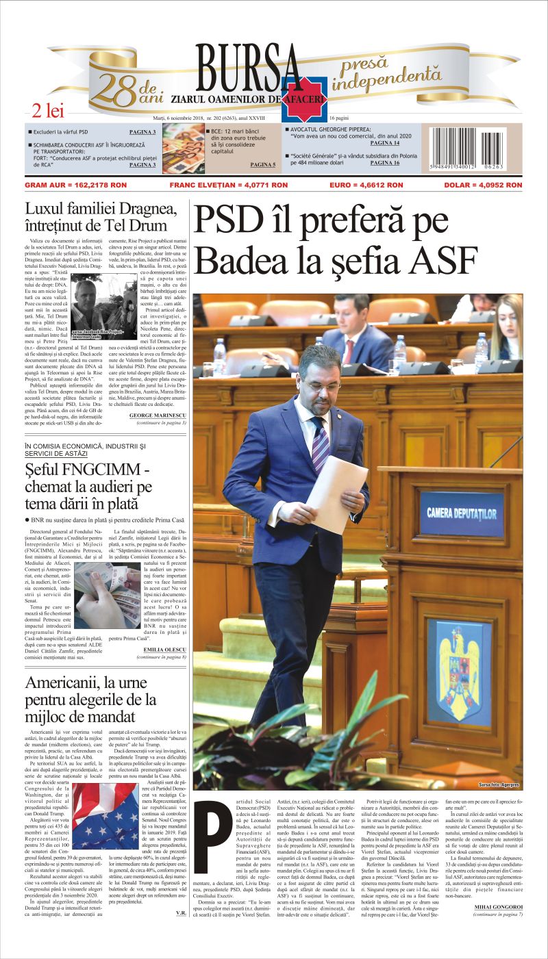 Ediţia din 06.11.2018