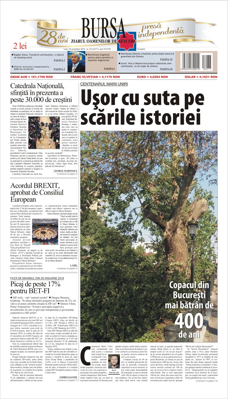 Ediţia din 01.05.2025