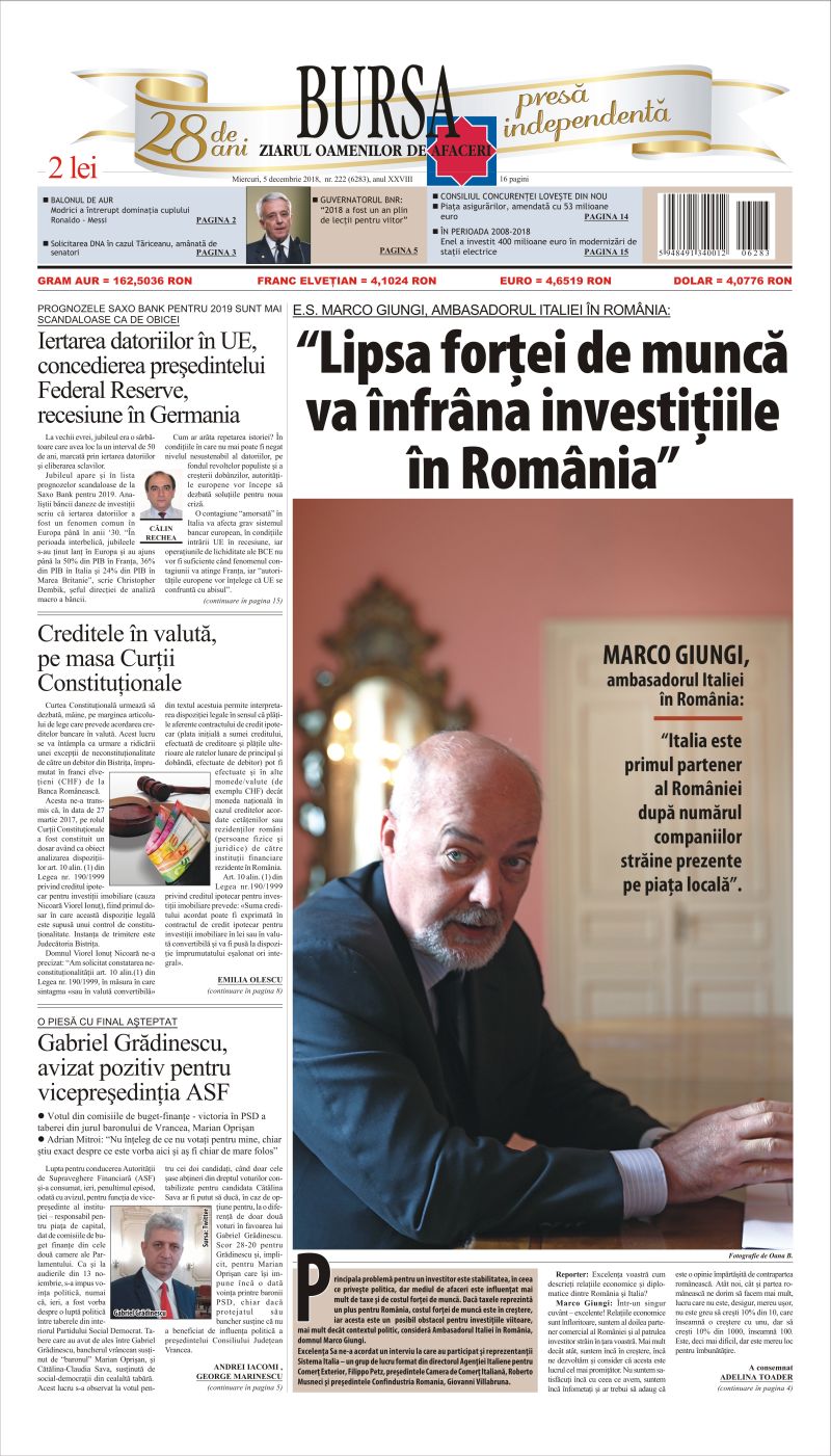 Ediţia din 01.05.2025