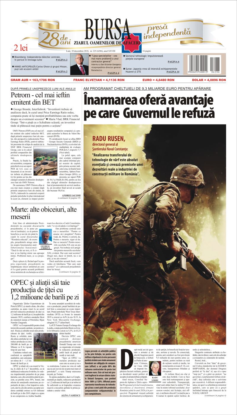 Ediţia din 01.05.2025
