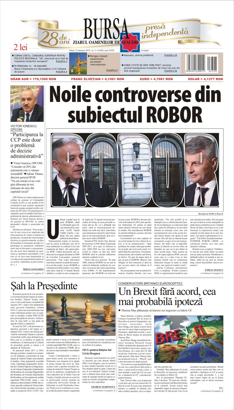Ediţia din 22.01.2019