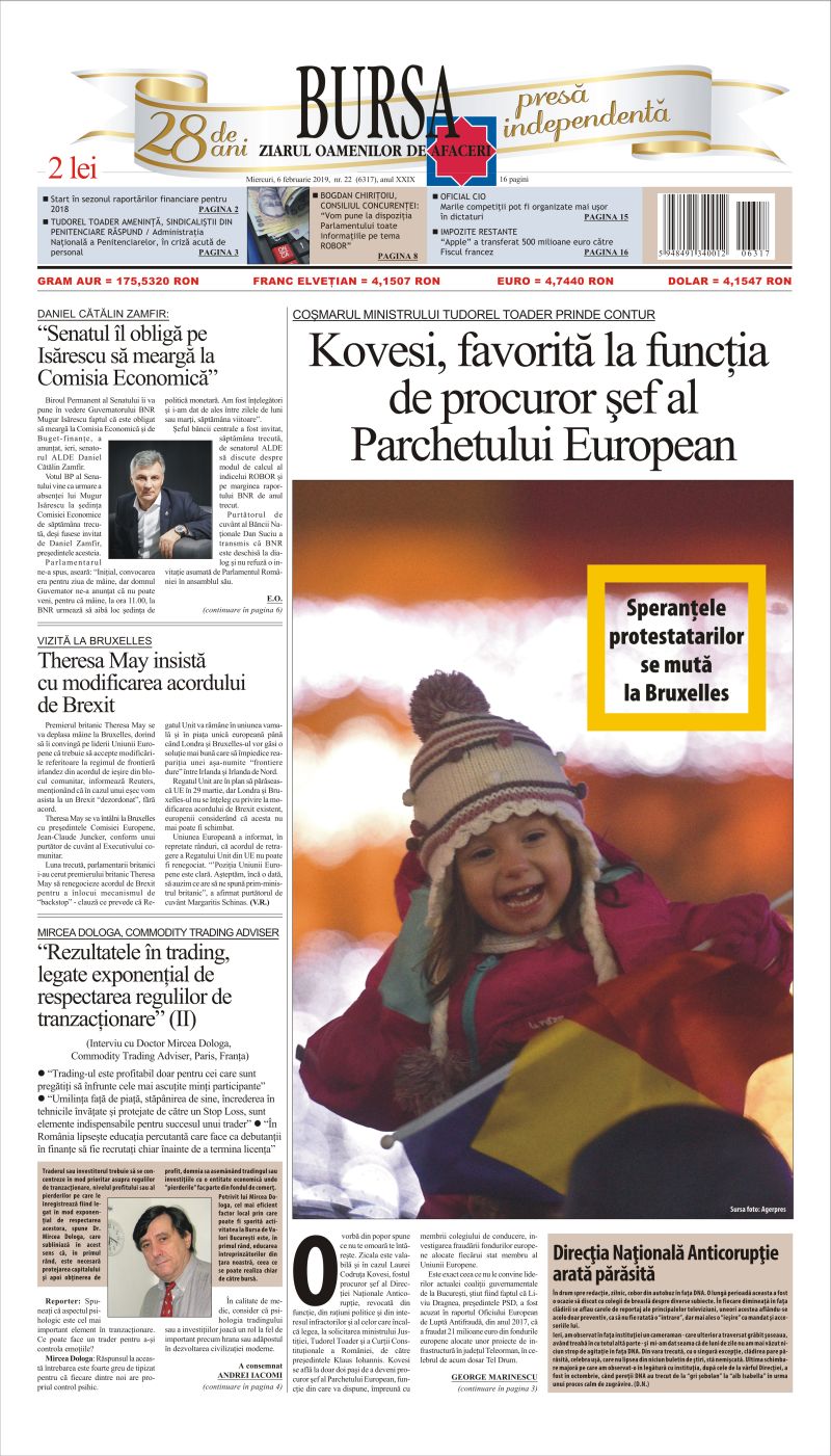 Ediţia din 01.05.2025