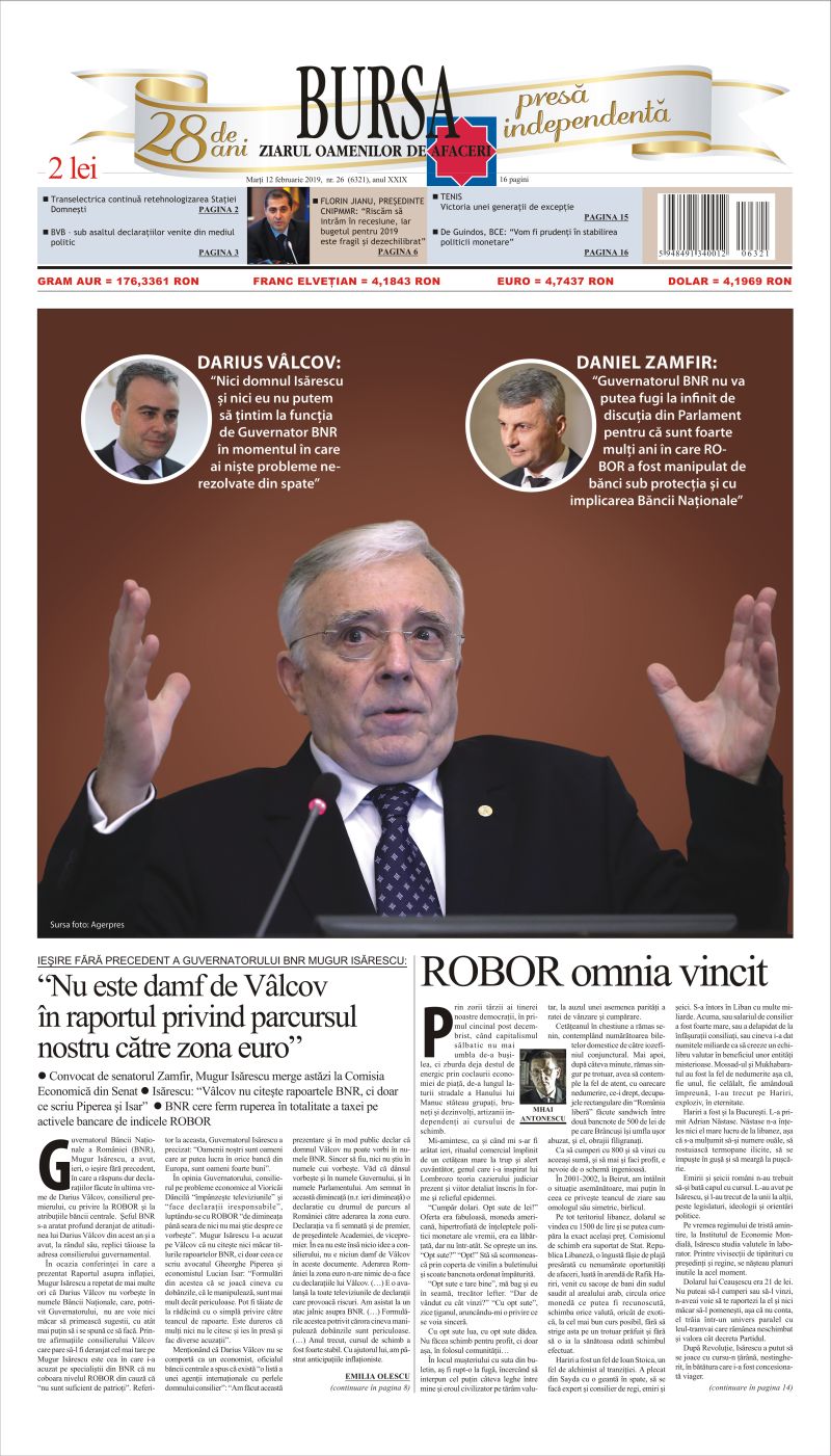 Ediţia din 12.02.2019