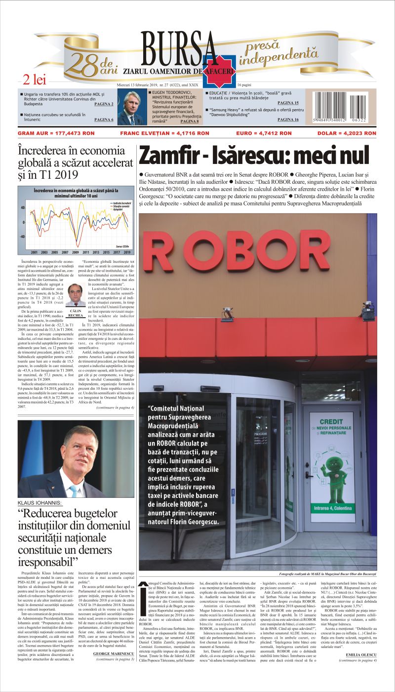 Ediţia din 01.05.2025