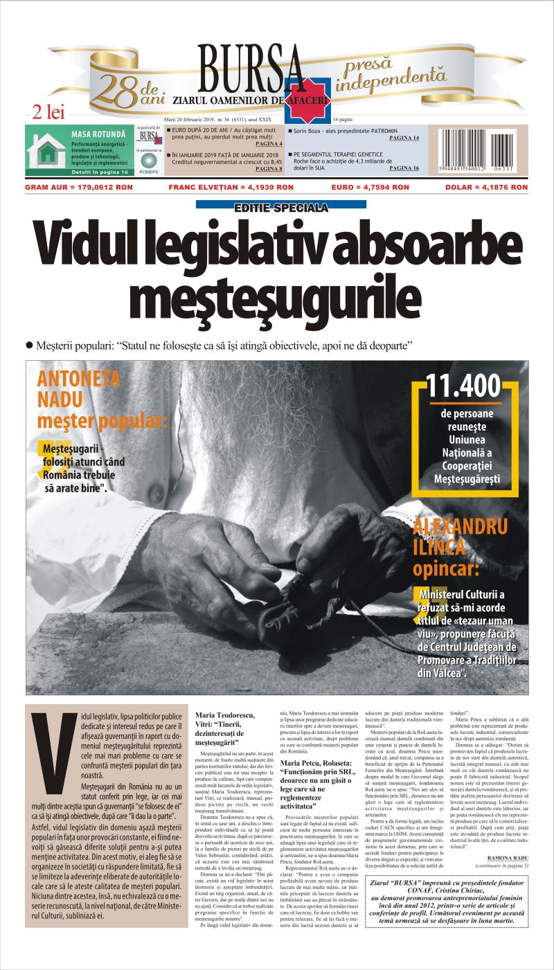 Ediţia din 01.05.2025