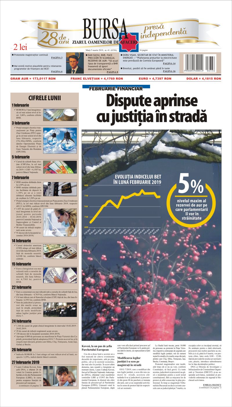 Ediţia din 05.03.2019