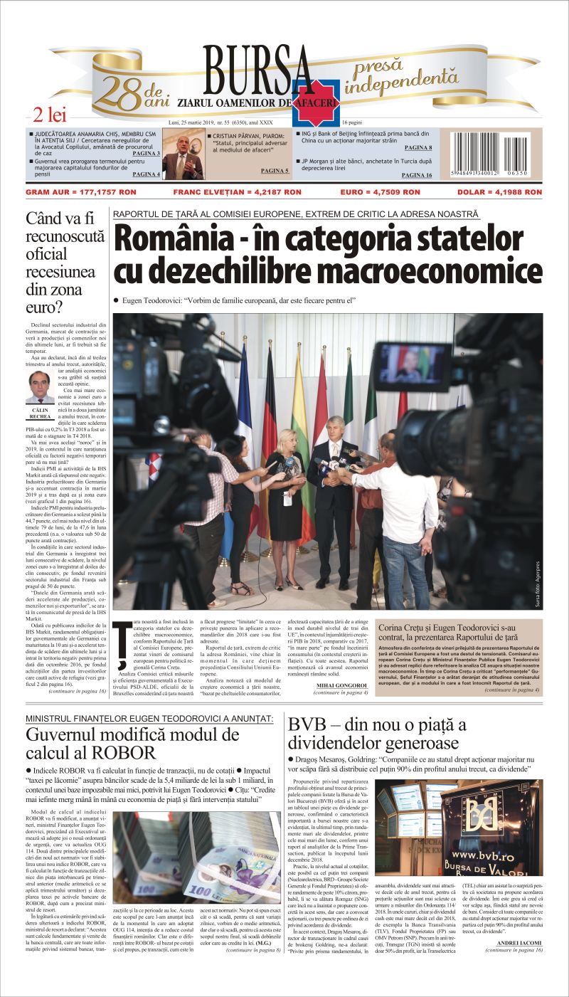 Ediţia din 01.05.2025