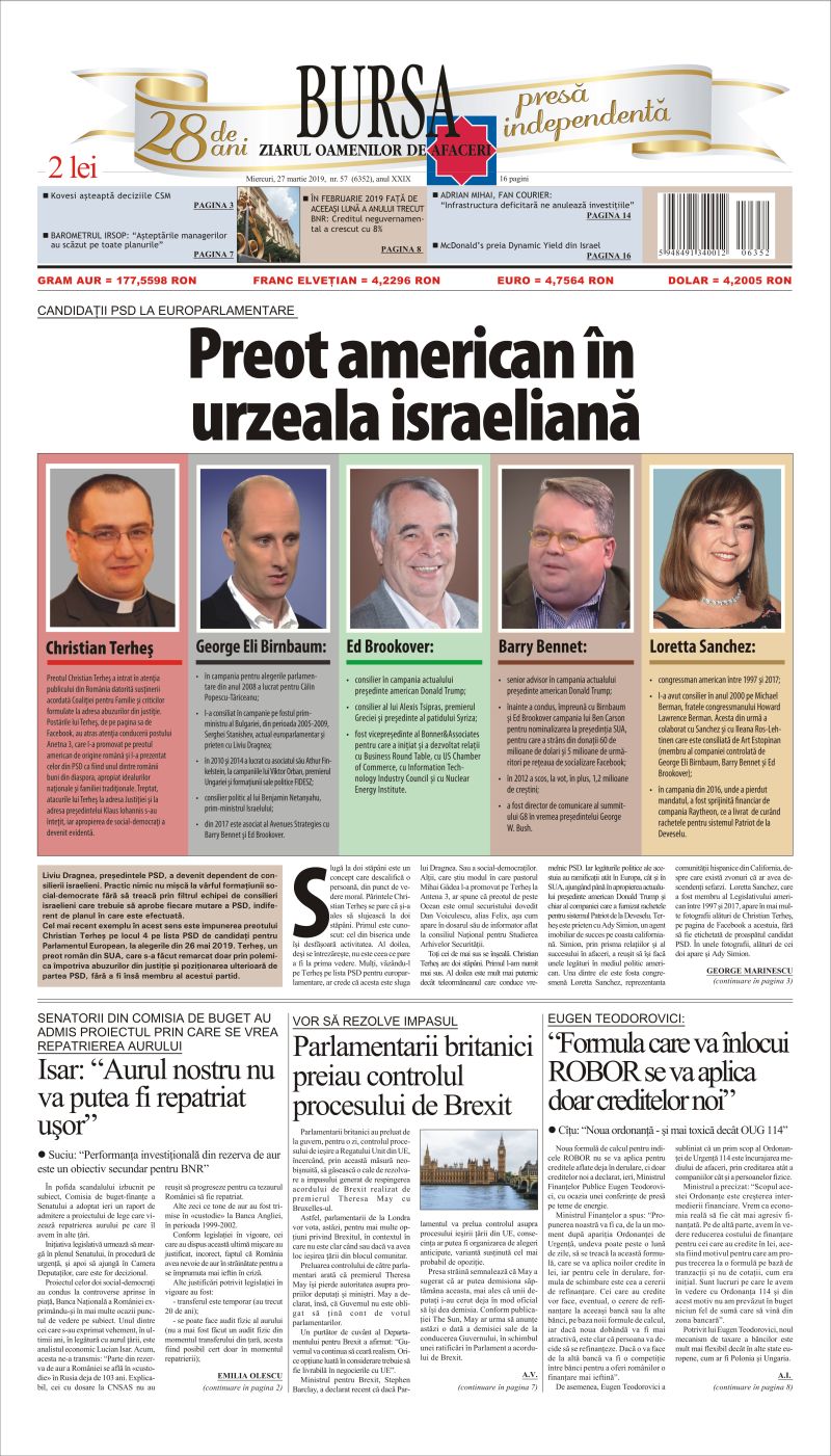 Ediţia din 01.05.2025