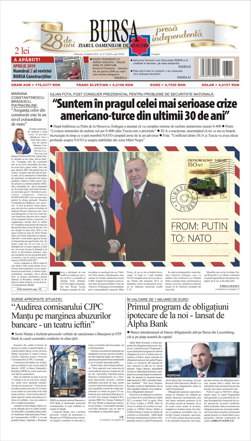 Ediţia din 01.05.2025