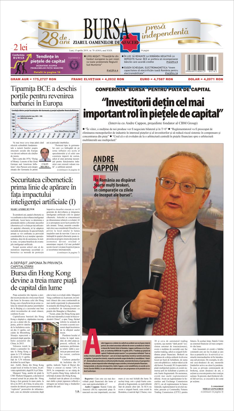Ediţia din 01.05.2025