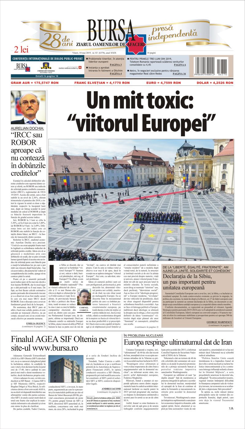 Ediţia din 01.05.2025