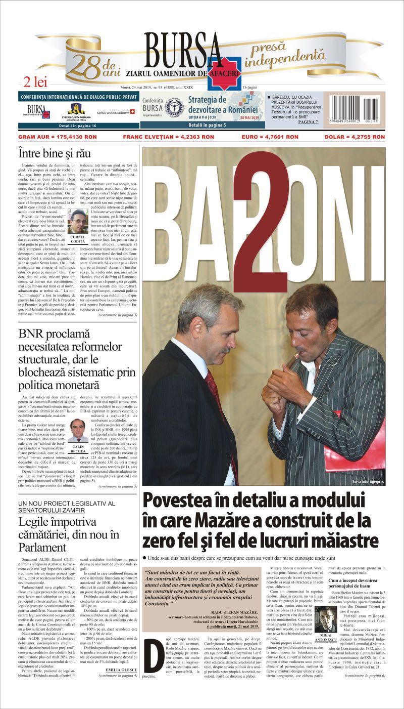Ediţia din 01.05.2025