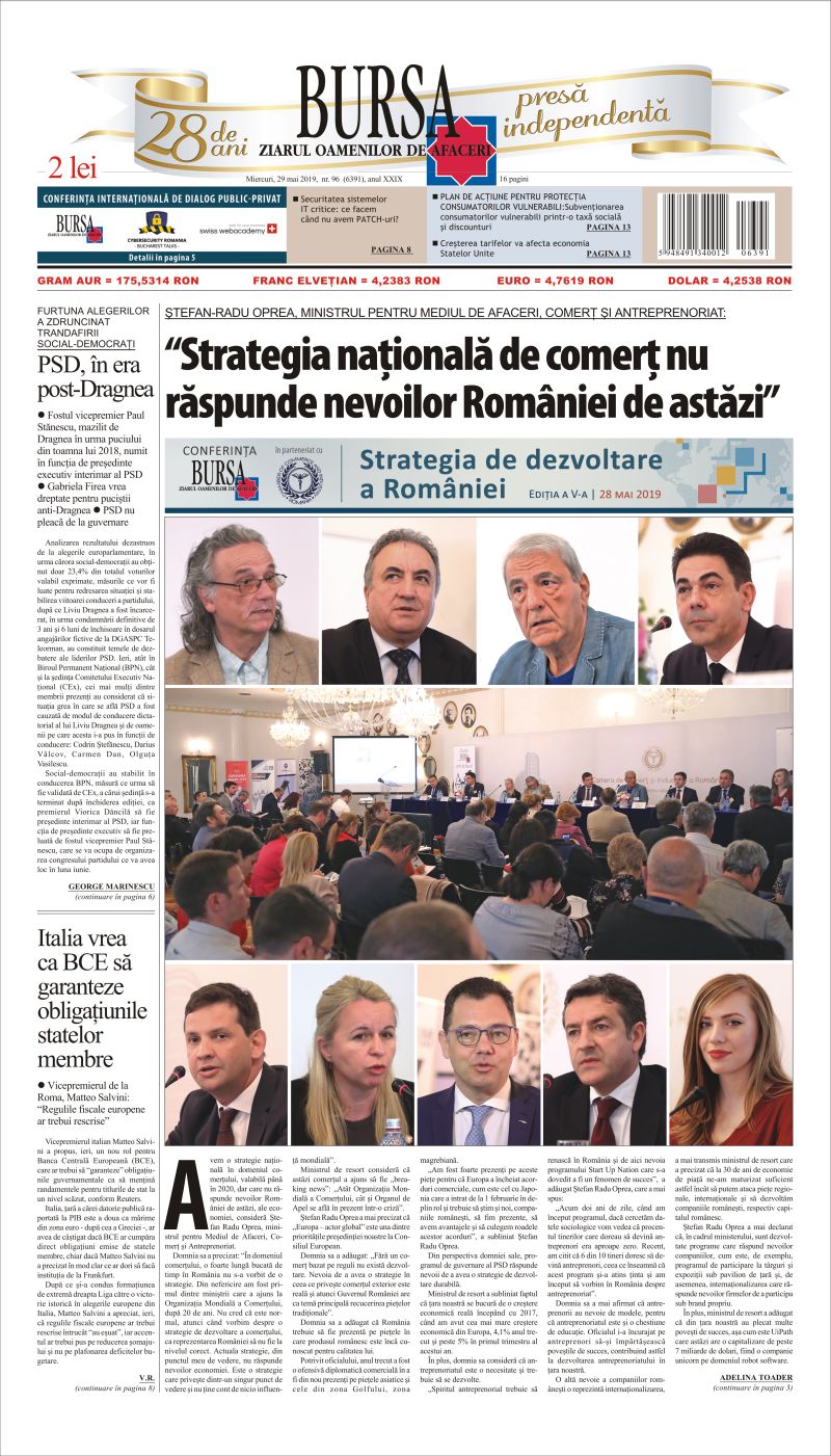 Ediţia din 29.05.2019