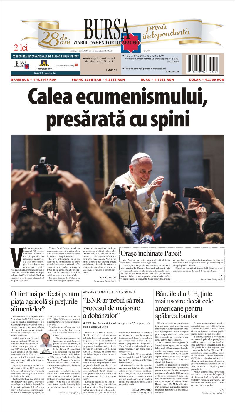 Ediţia din 31.05.2019
