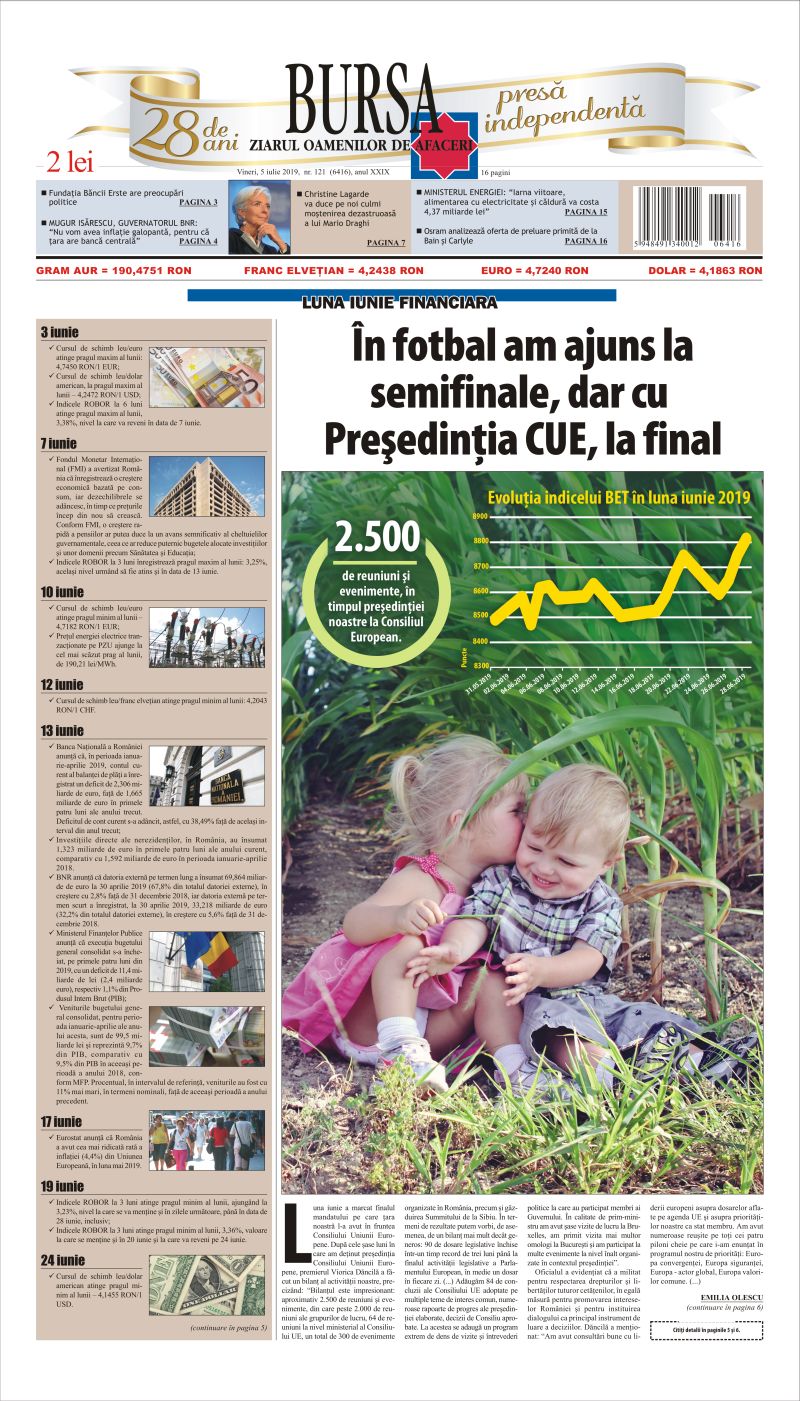 Ediţia din 01.05.2025