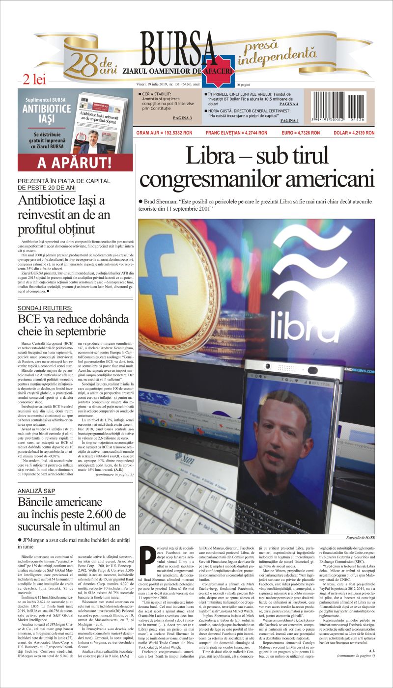 Ediţia din 01.05.2025
