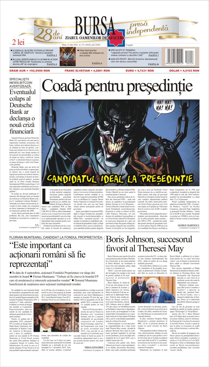 Ediţia din 01.05.2025