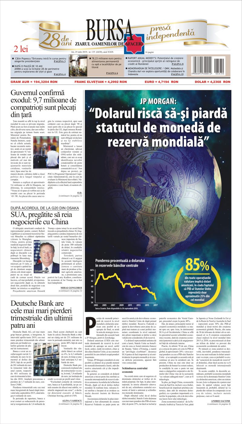 Ediţia din 01.05.2025