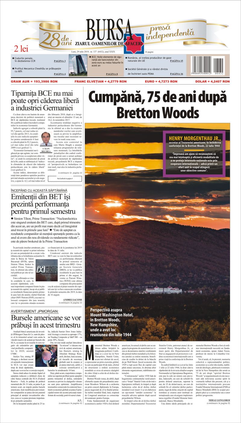 Ediţia din 01.05.2025