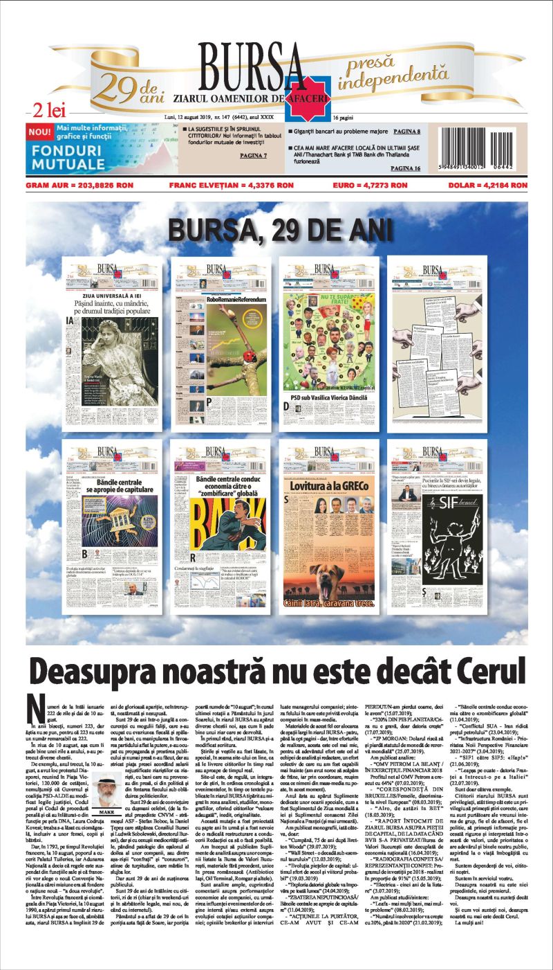 Ediţia din 01.05.2025
