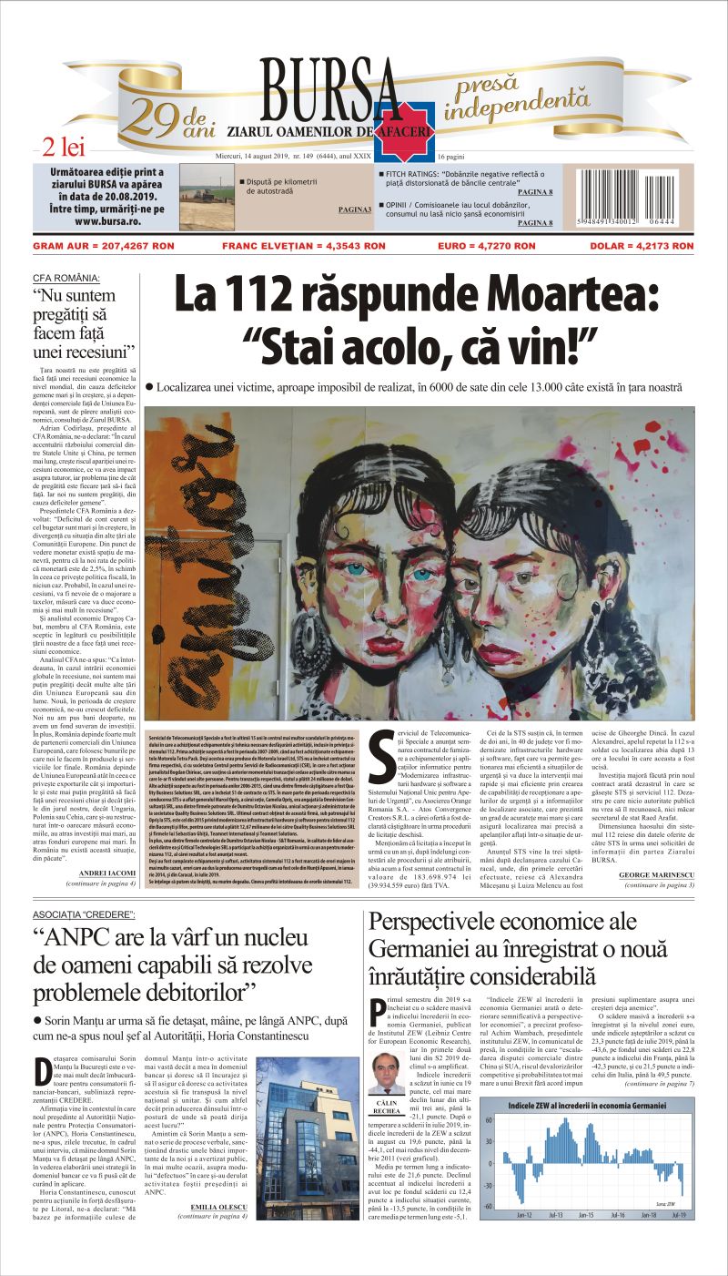 Ediţia din 01.05.2025