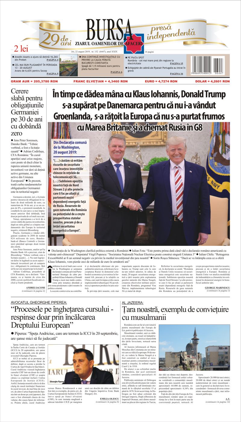 Ediţia din 01.05.2025