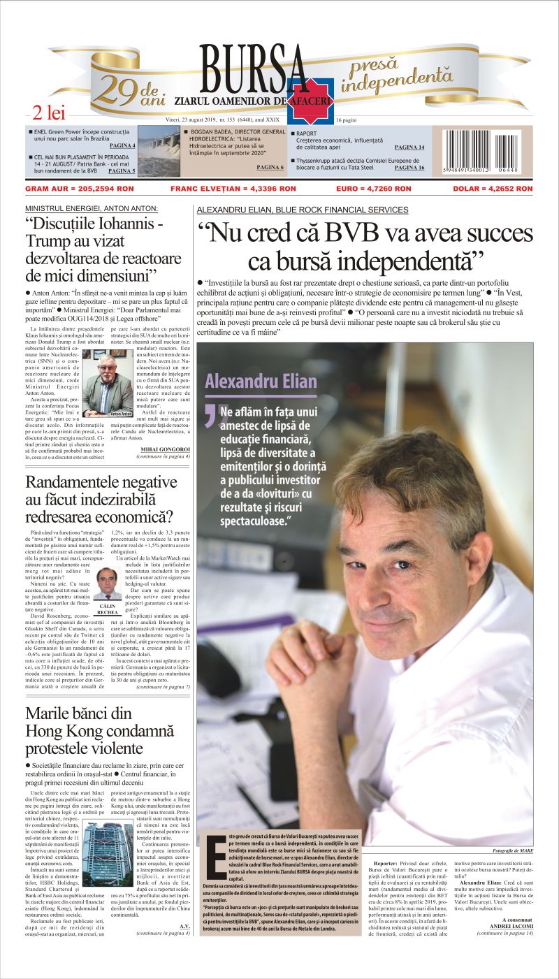 Ediţia din 01.05.2025