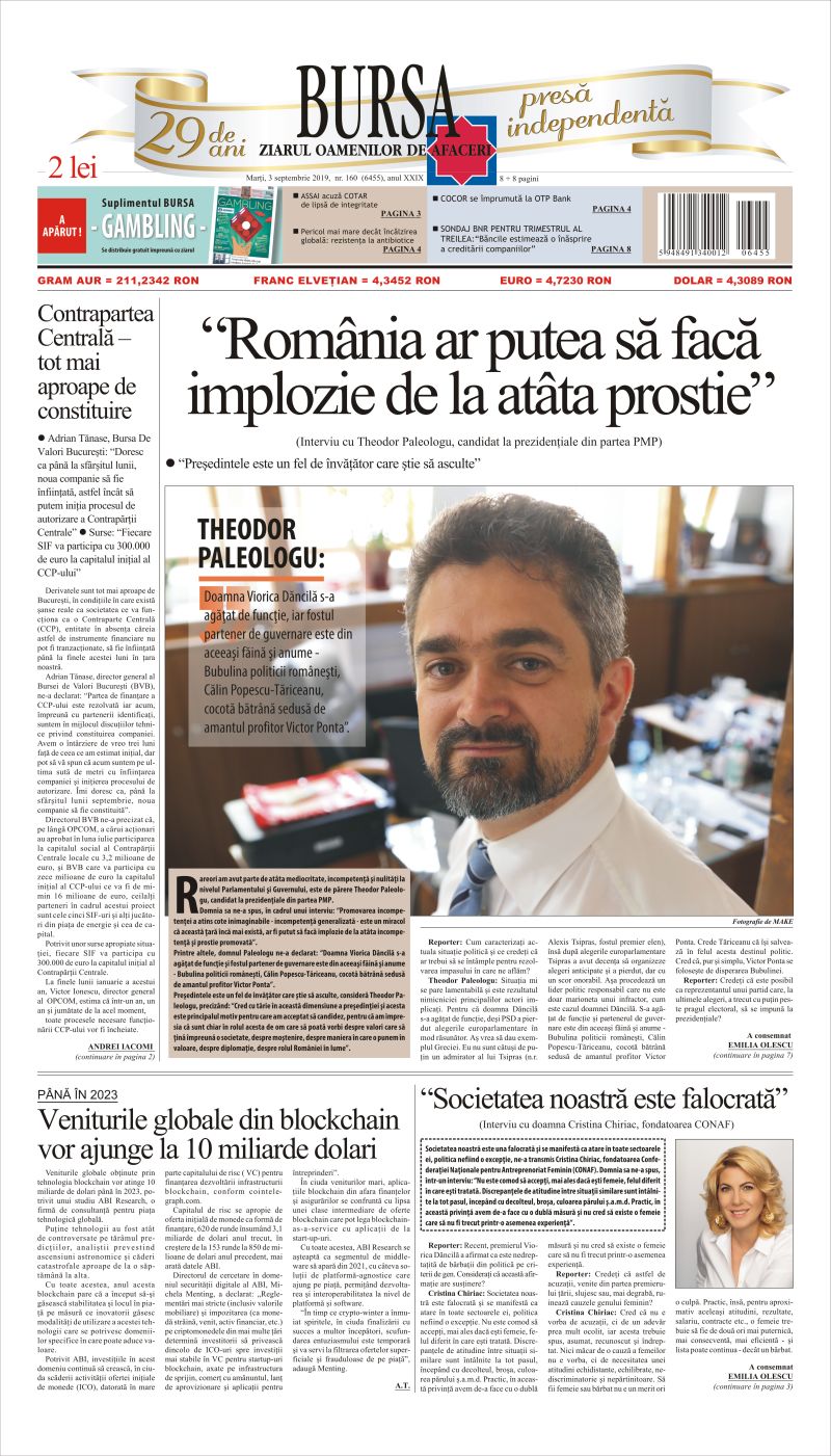 Ediţia din 01.05.2025