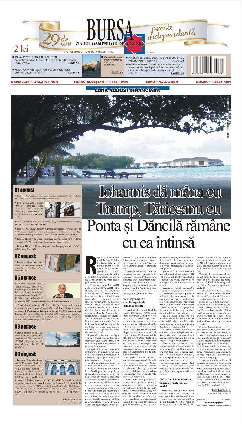 Ediţia din 01.05.2025