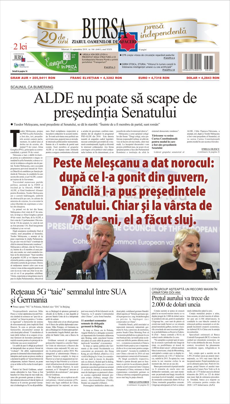 Ediţia din 01.05.2025