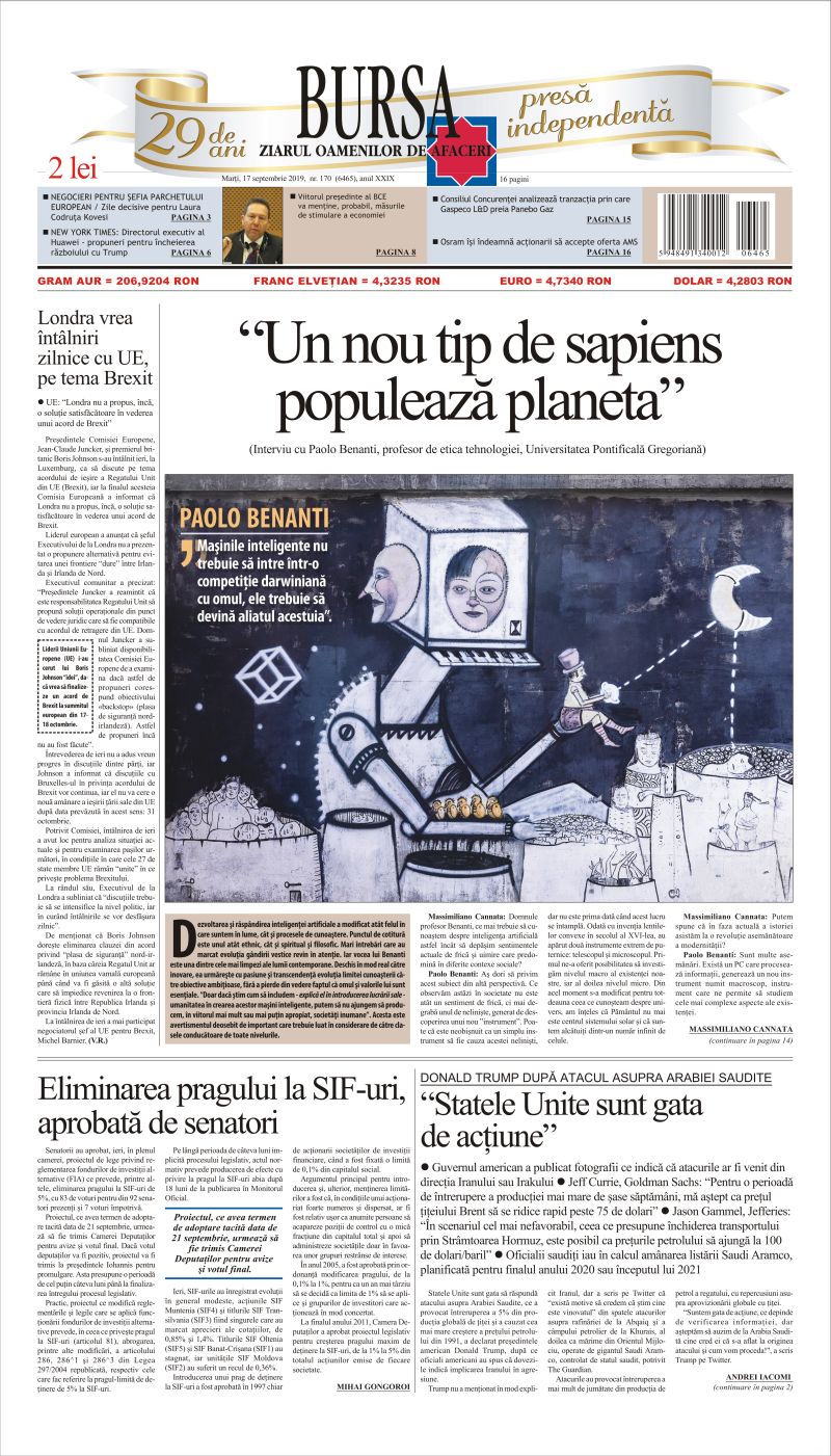 Ediţia din 01.05.2025