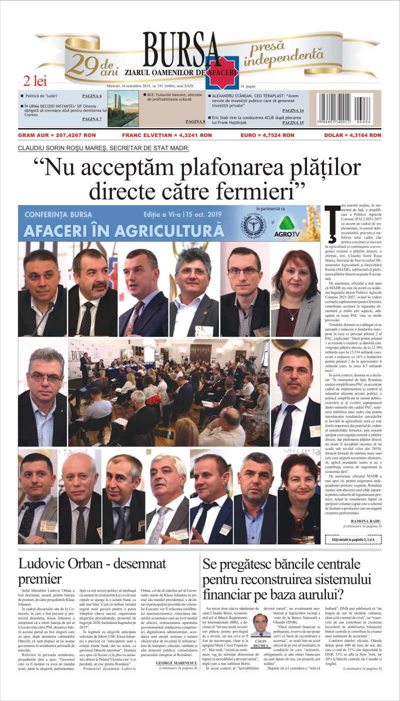 Ediţia din 01.05.2025