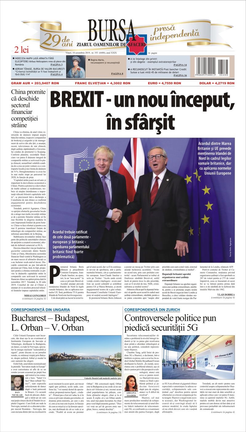 Ediţia din 01.05.2025