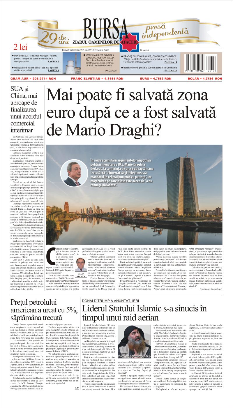 Ediţia din 01.05.2025
