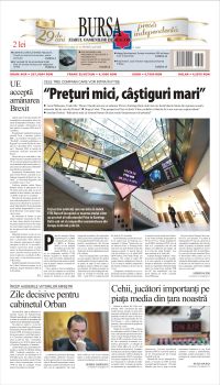 Prima pagină 29.10.2019