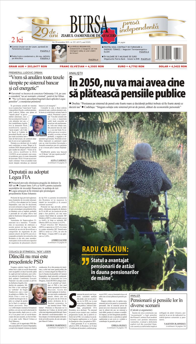 Ediţia din 01.05.2025