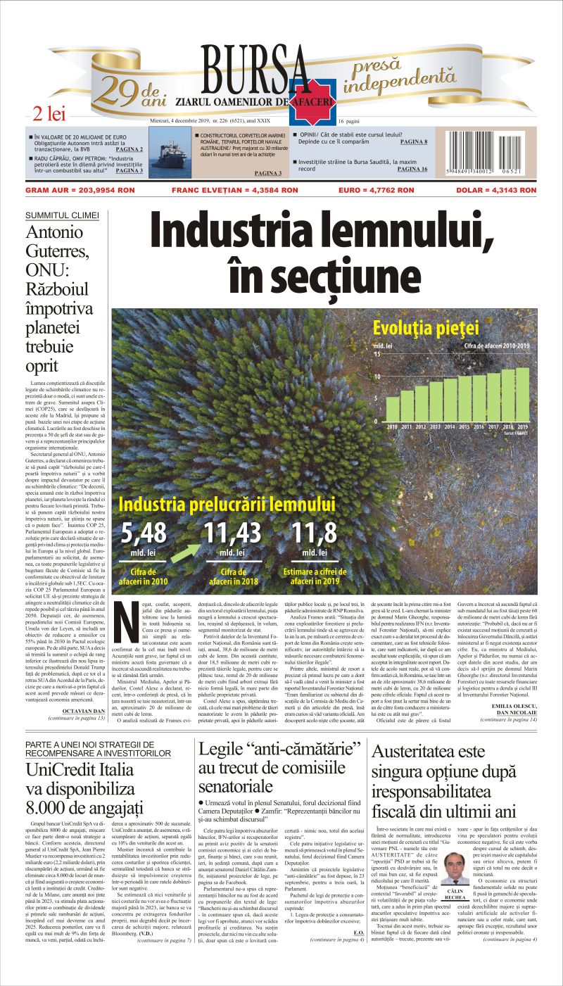 Ediţia din 04.12.2019