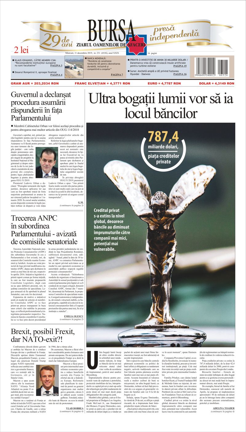 Ediţia din 11.12.2019