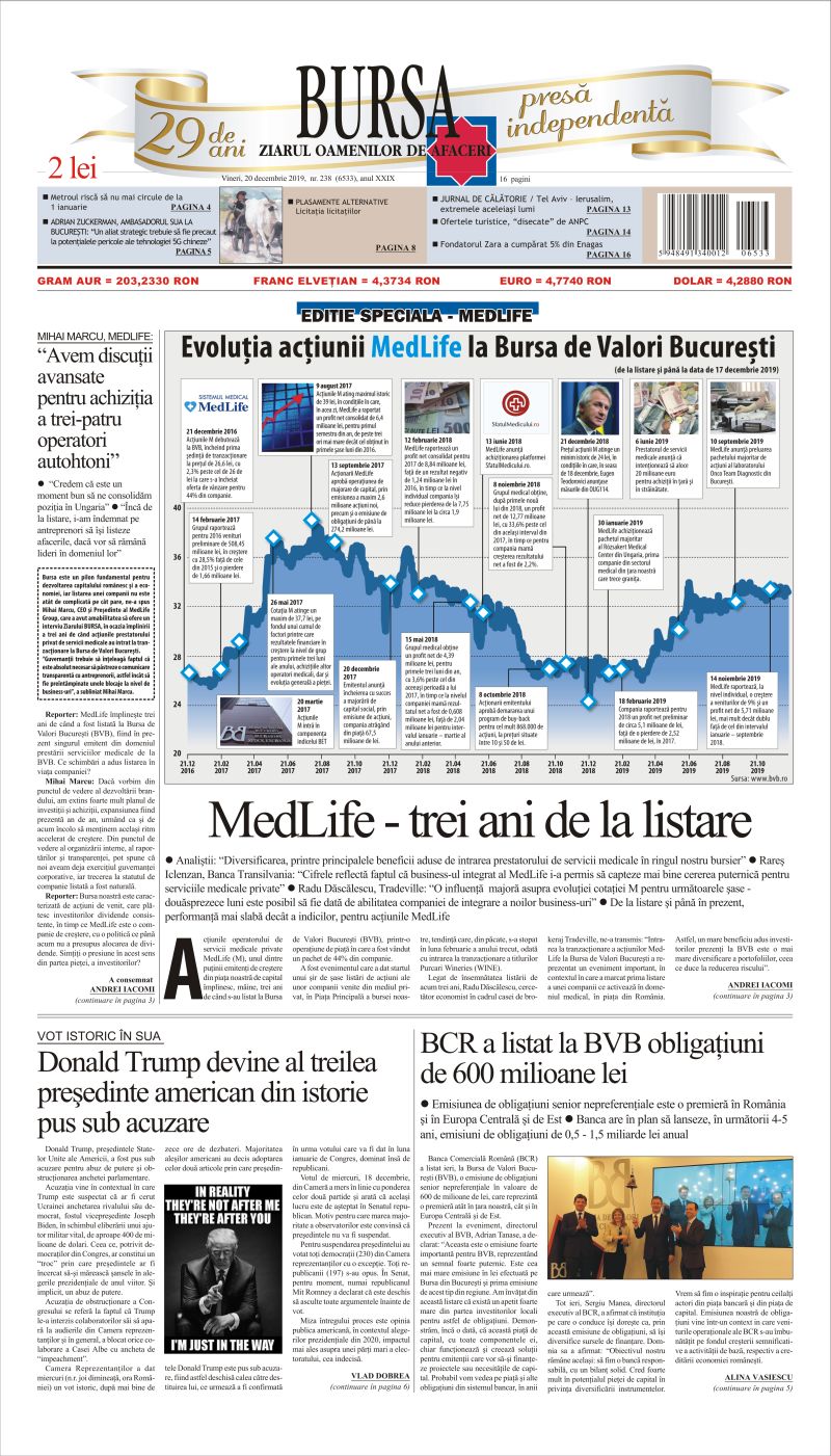Ediţia din 01.05.2025