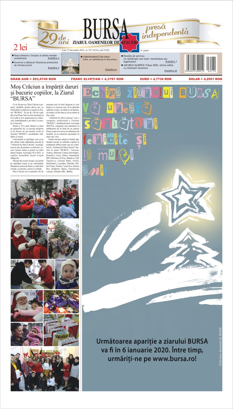 Ediţia din 23.12.2019
