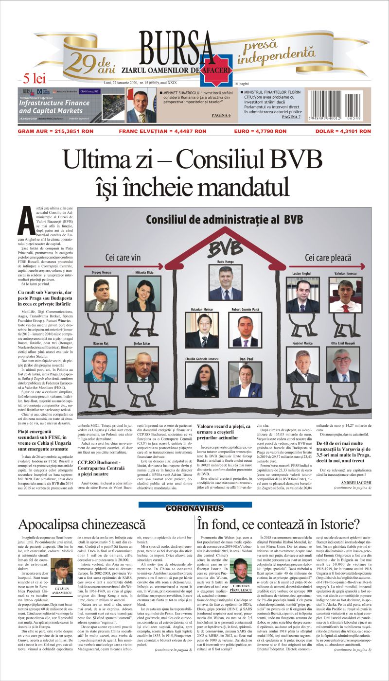 Ediţia din 27.01.2020